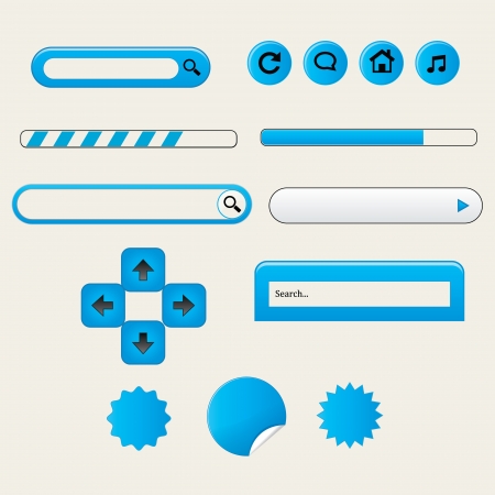 Web Elementsのイラスト素材