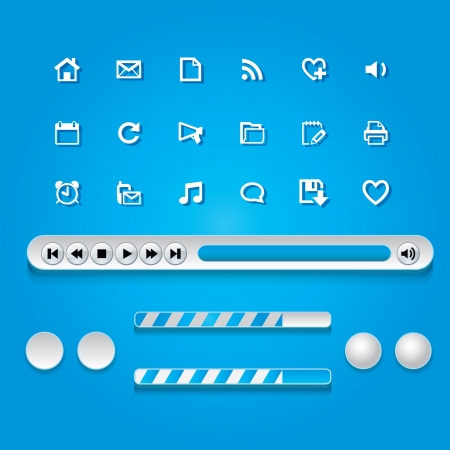 Web Elementsのイラスト素材