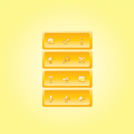 Web Elements  Site Navigation Menu Pack  Design Template  のイラスト素材