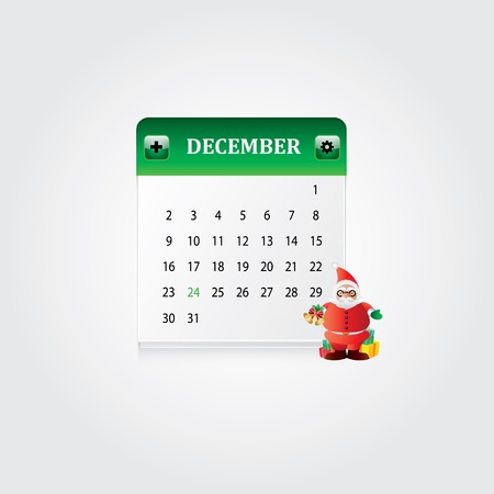 decemberのイラスト素材