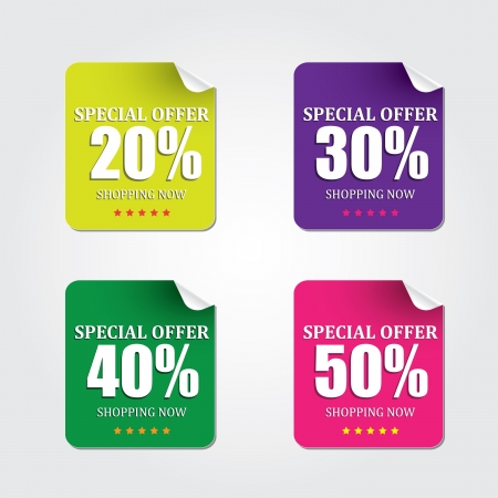 special offerのイラスト素材