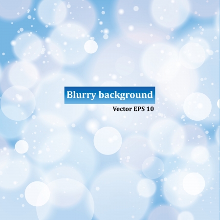 Blue lights blurry abstract backgroundのイラスト素材