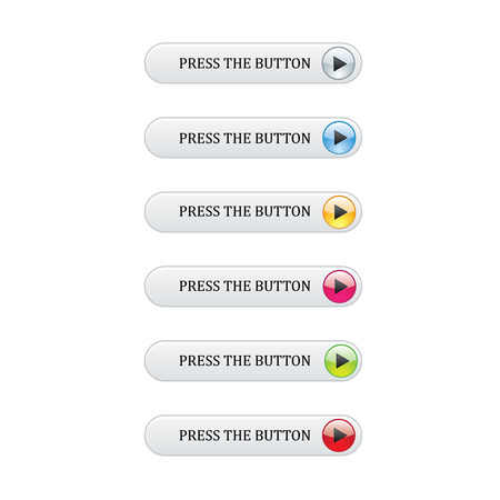 Web design elementsのイラスト素材