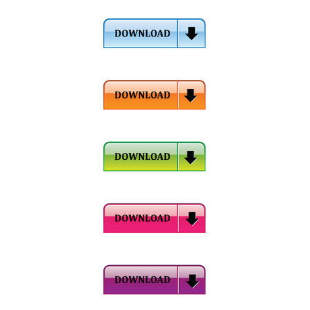 Web design elementsのイラスト素材