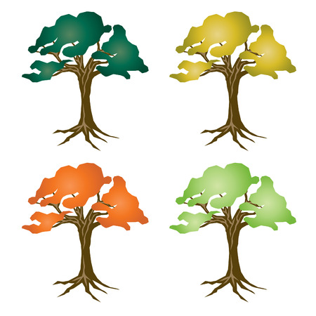 Treesのイラスト素材