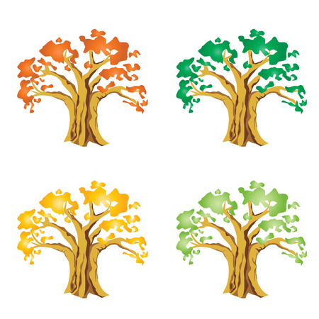 Treesのイラスト素材