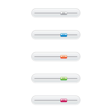 preloaders and progress loading barsのイラスト素材