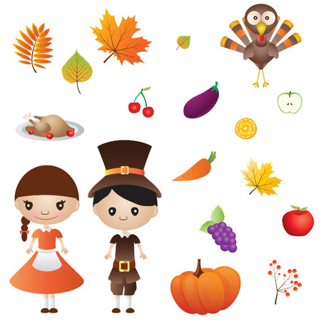 Thanksgiving Dayのイラスト素材