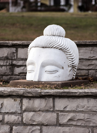 Buddah statue in a parkのeditorial素材