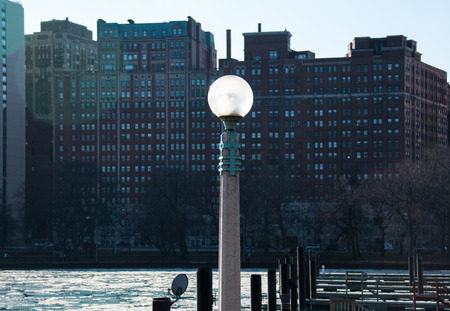 Outside lampの写真素材