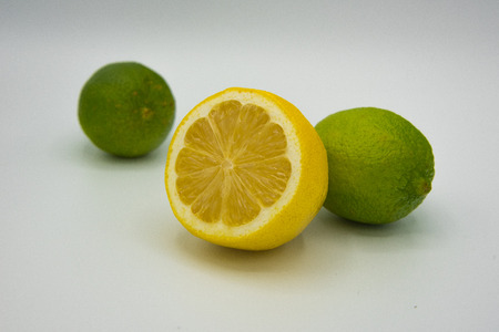 Lemon and limesの写真素材