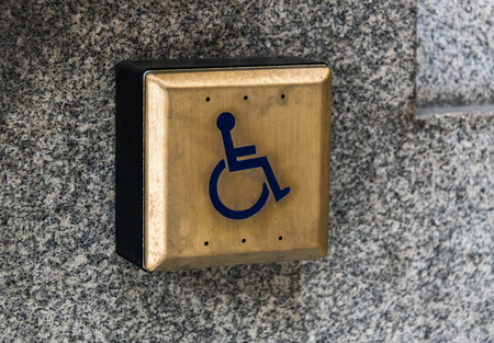 Handicap buttonの写真素材