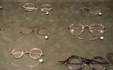 Old medical glasses