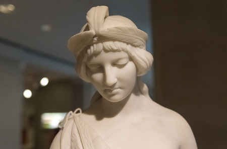 Pocahontas marble statueのeditorial素材
