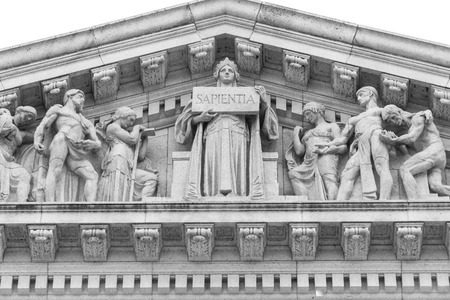 Capiton in downtown of Madison, Wisconsin, USAのeditorial素材