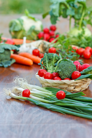 Fresh organic vegetablesの写真素材