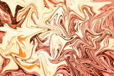 Illustration, abstract background made with autumn colorsの写真素材