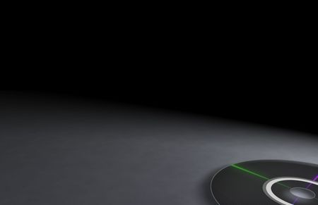 3D render CD - abstract backgroundの写真素材
