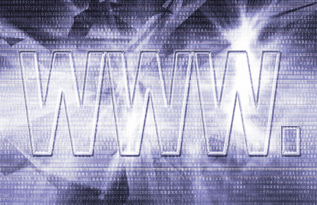 Internet Technology Concept: www