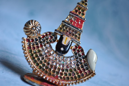 closeup of god balajiの写真素材