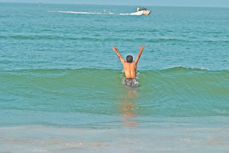 swimming の写真素材