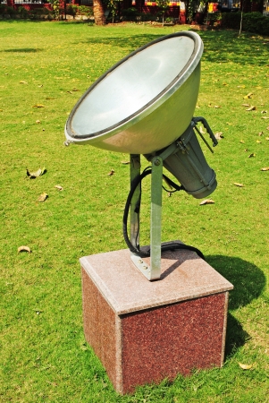 Garden focus light,Poona, maharashtra, Indiaの写真素材
