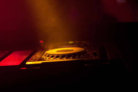 Mixing Console at the night club.の写真素材