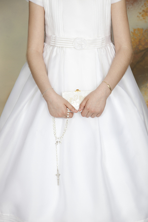 first communion handsの写真素材