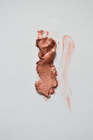 lipstick smearの写真素材