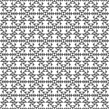 Seamless tribal texture. Vector abstract geometric elements, ethnic. Hand drawn illustrationのイラスト素材