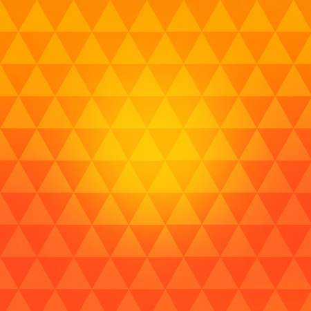 The geometrical pattern of triangles. Bright color transition retro background.のイラスト素材