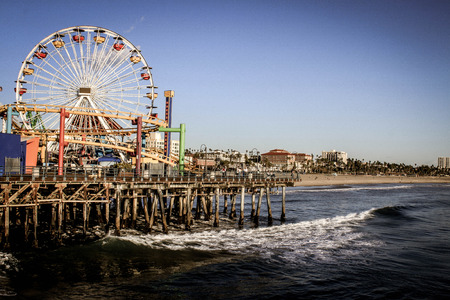 Santa Monica - Pacific Parkのeditorial素材