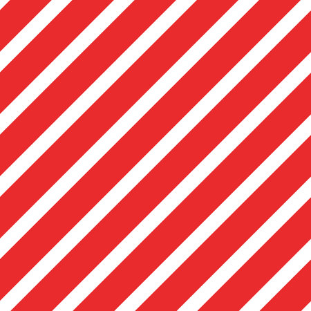 White diagonal stripes pattern on red background.Vector diagonal striped seamless patternのイラスト素材