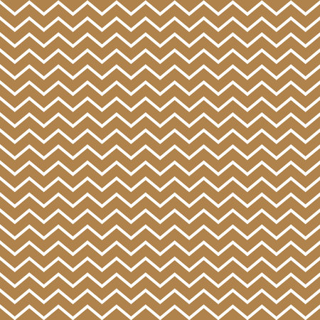 White Chevron Pattern On Brown Backgroundのイラスト素材