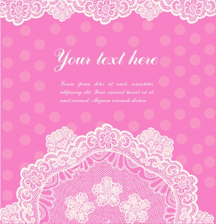 lace backgroundのイラスト素材