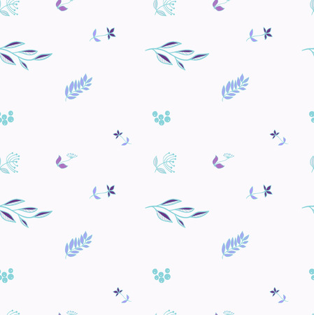 seamless floral patternのイラスト素材