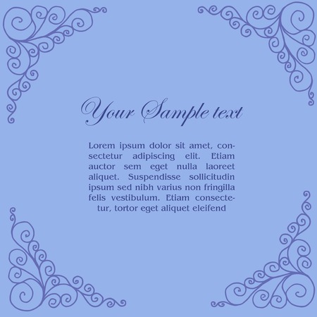 Vector borderのイラスト素材