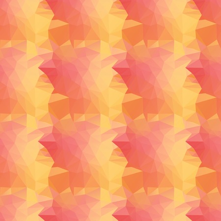 seamless orange triangleのイラスト素材