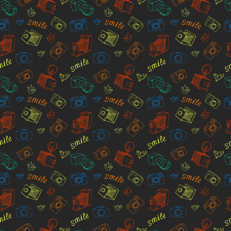 Old camera pattern