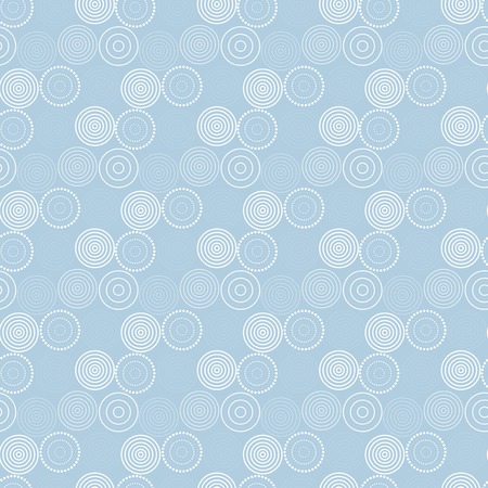 Abstract seamless background made of ringsのイラスト素材
