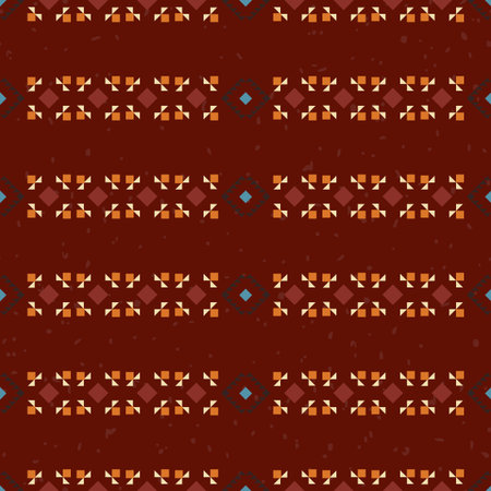 Geometric ethnic seamless pattern.