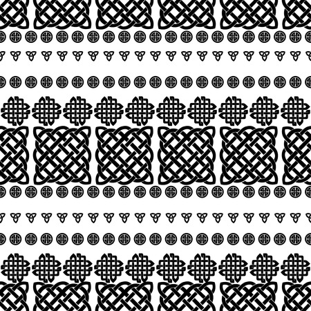 Celtic knot seamless patternのイラスト素材