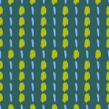 Brush stroke artistic seamless patternのイラスト素材