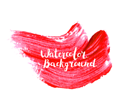 Watercolor brush strokeのイラスト素材