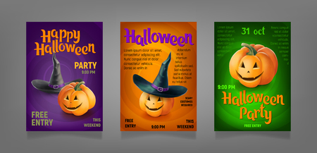 Halloween Party Design templateのイラスト素材