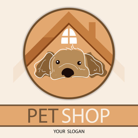 Cute dog for pet shopのイラスト素材