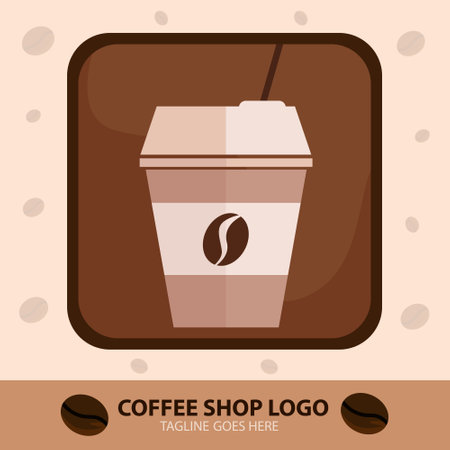 Cafe beverage business for coffee loversのイラスト素材