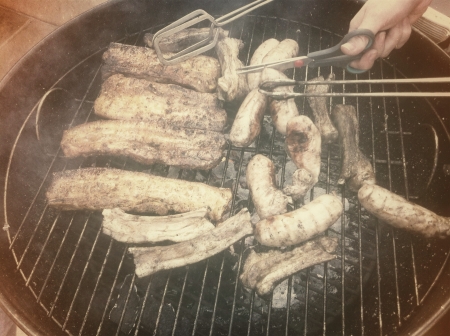 Braai in south africaの素材