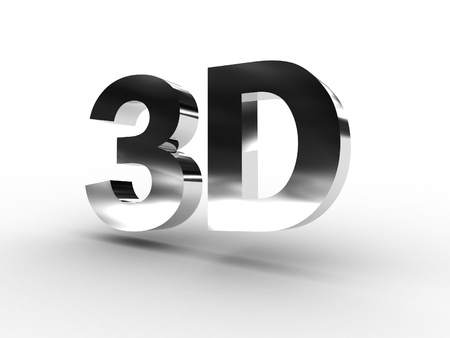 Illustration 3d images, as new technologyの写真素材