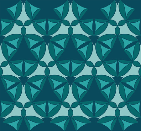 Seamless pattern with mandala texture. Ottoman motifsのイラスト素材
